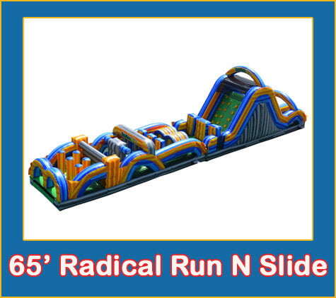 Sarasota Radical Run Obstacle Course Bounce House