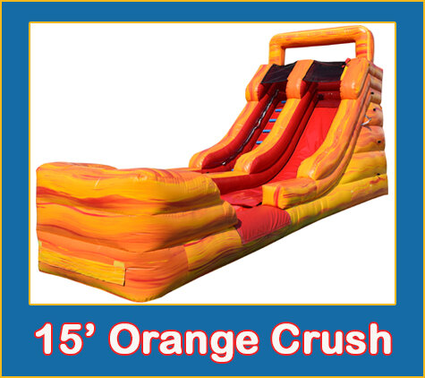 15' Orange Crush Slide