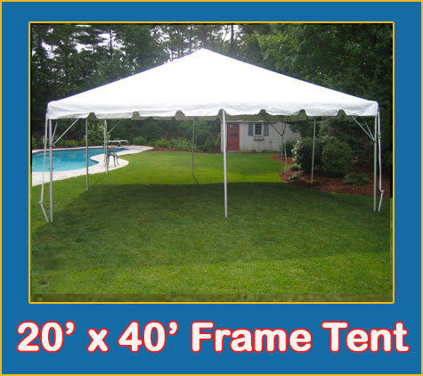 20' x 40' Frame Tent