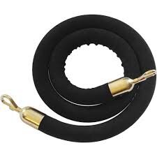 Stanchion - Black Velvet Rope