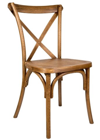 Cross Back Dining Chair - Tuscan