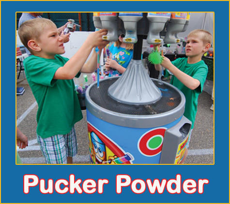 Pucker Powder Machine - 12 Flavors
