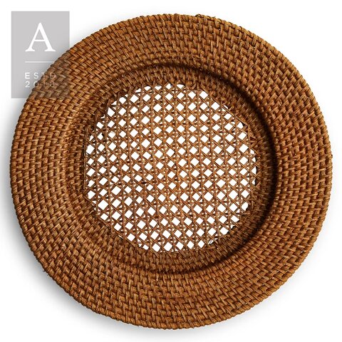 Charger - Rattan - Walnut 13