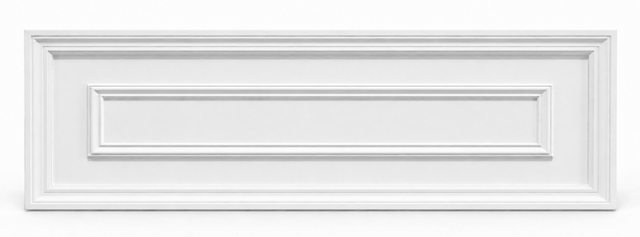 Stage Front Panel - White Wood