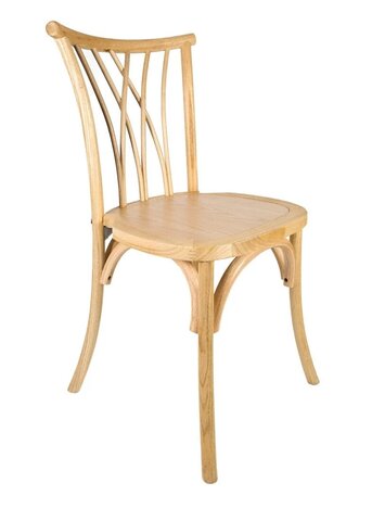 Willow Dining Chair - Light Natural Wood Resin