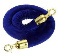 Stanchion - Blue Velvet Rope