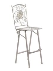Barstool - Wisteria - Antique White Metal