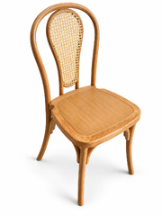 Hollis Bentwood Cane Dining Chair - Natural Wood