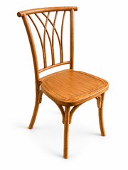 Willow Dining Chair - Light Natural Wood Resin