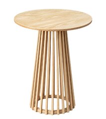 Cocktail Table - Hunter Round - Ash Wood Frame - Ash Wood Top