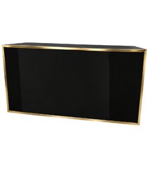 Bar - Ringling 6FT Straight - Gold Frame - Black Top