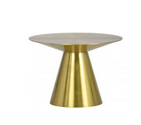 Side Table - Benjamin - Gold Frame - Gold Top