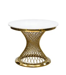 Cake Table - Diana - Gold Frame - White Top