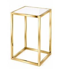 Cocktail Table - Ringling - Gold Frame - White Top
