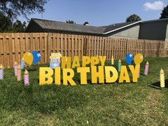 Candles Yard Signs