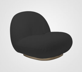 Side Chair - Pearl - Gold Legs - Black Velvet