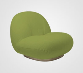 Side Chair - Pearl - Gold Legs - Moss Velvet