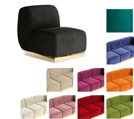 Side Chair - Stella - Gold Legs - Velvet