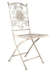Wisteria Dining Chair - White Metal