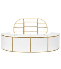 Bar - The Grand Pour - Gold Frame - White Top