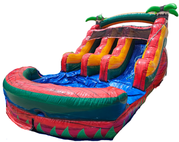 Dual Lane Water Slide