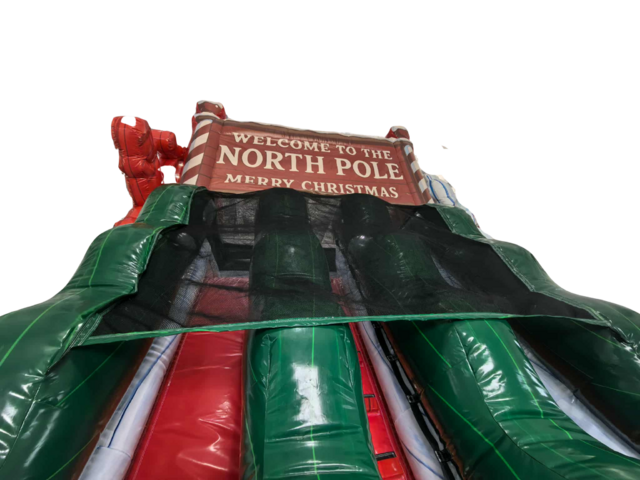 Lets Jump Christmas Slide