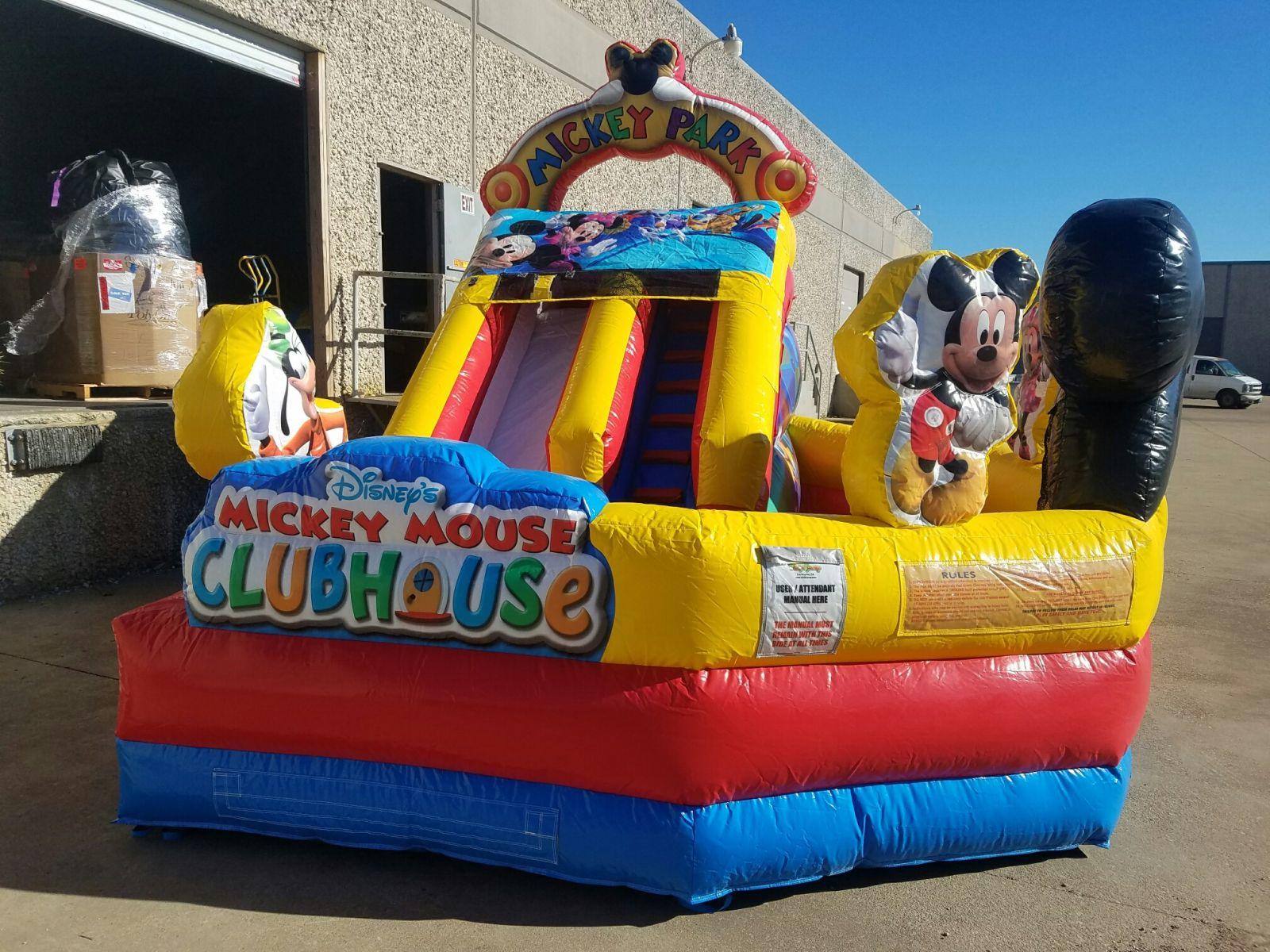 Dallas Fort Worth Plano Mickey Park Jr Slide & Party Rentals ...