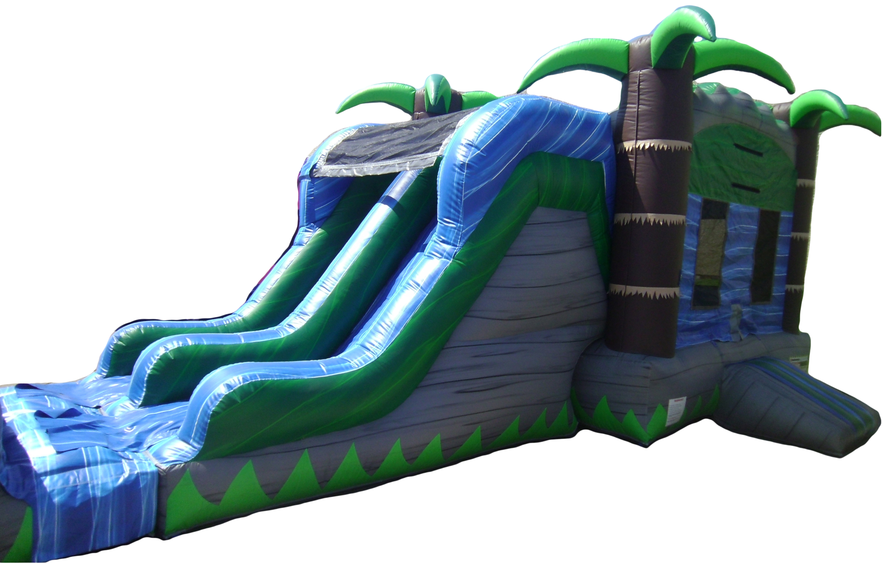 Inflatable castle from Let's Jump Rentals