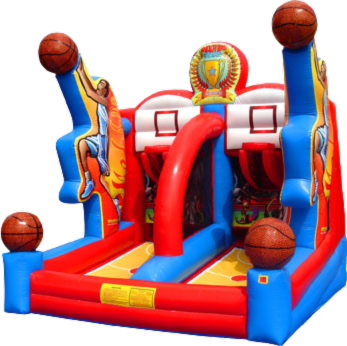 Inflatable castle from Let's Jump Rentals