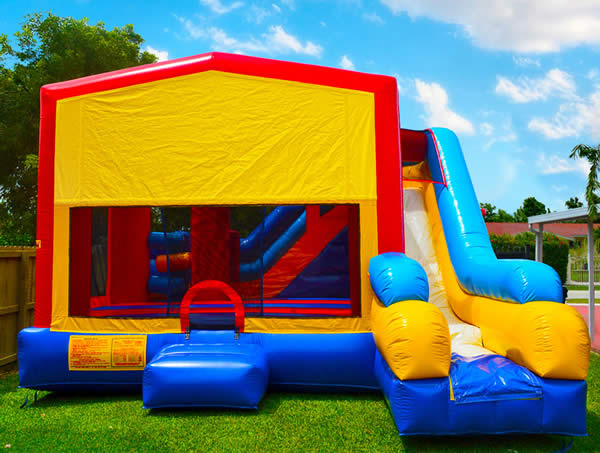 Combo bounce house rental from Let's Jump Rentals
