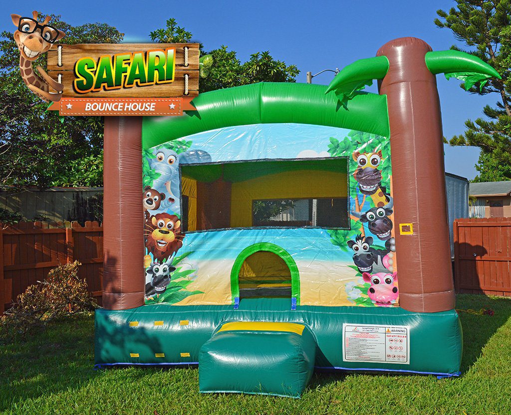 Themed bounce house rental from Let's Jump Rentals