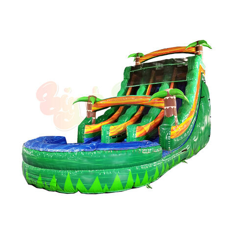 20ft DL Emerald Crush Water Slide