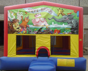 Birthday Panel Bounce House