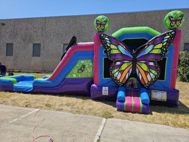 Butterfly Combo with Water Slide