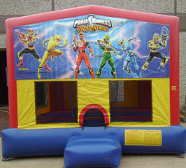Power Rangers Panel Bounce House