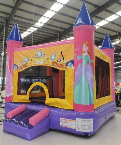 Pink Princess Castle Bounce House