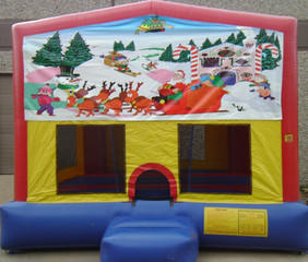 Christmas Panel Bounce House