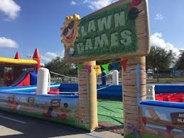 Giant Lawn Game Arena