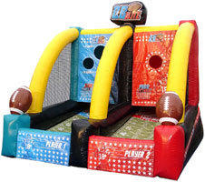 QB Blitz Inflatable Football Game