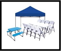 Tables, Chairs, Tents
