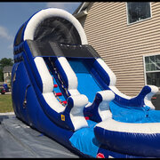 Blue Splash Slide (Wet)