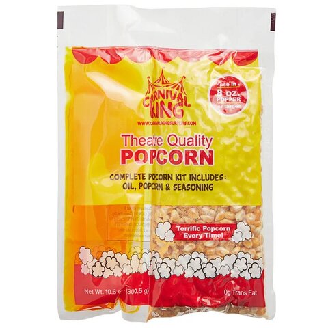8ounces popcorn kit (10 servings)