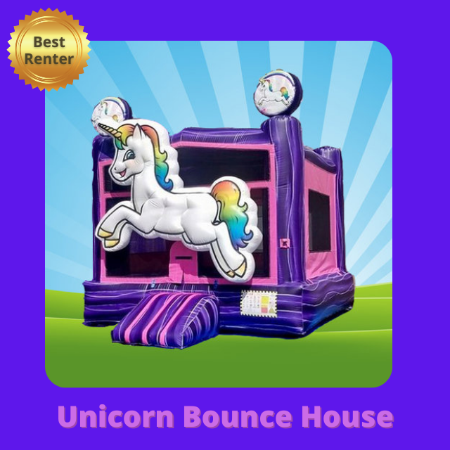 #1 Unicorn Bounce House in Houston
