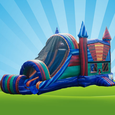 Marble Bounce House Combo