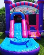 Girls 3 in 1 Bounce House Slide Combo 