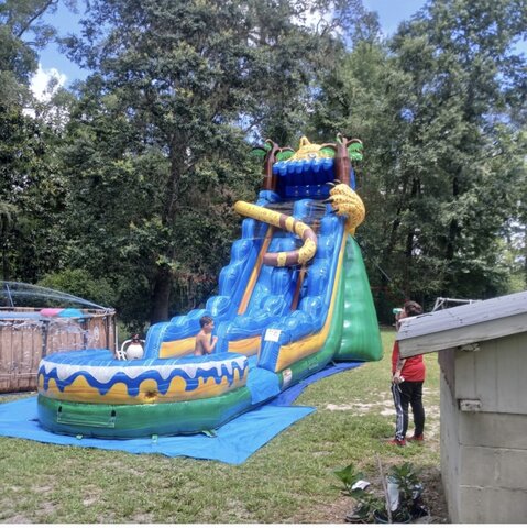  JUNGLE FALLS (22ft) WATERSLIDE