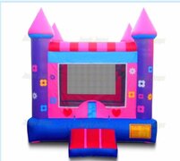 Princess Flower Theme Castle Bounce House