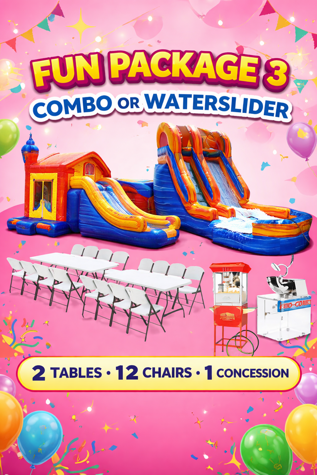 Water Slide Party Package