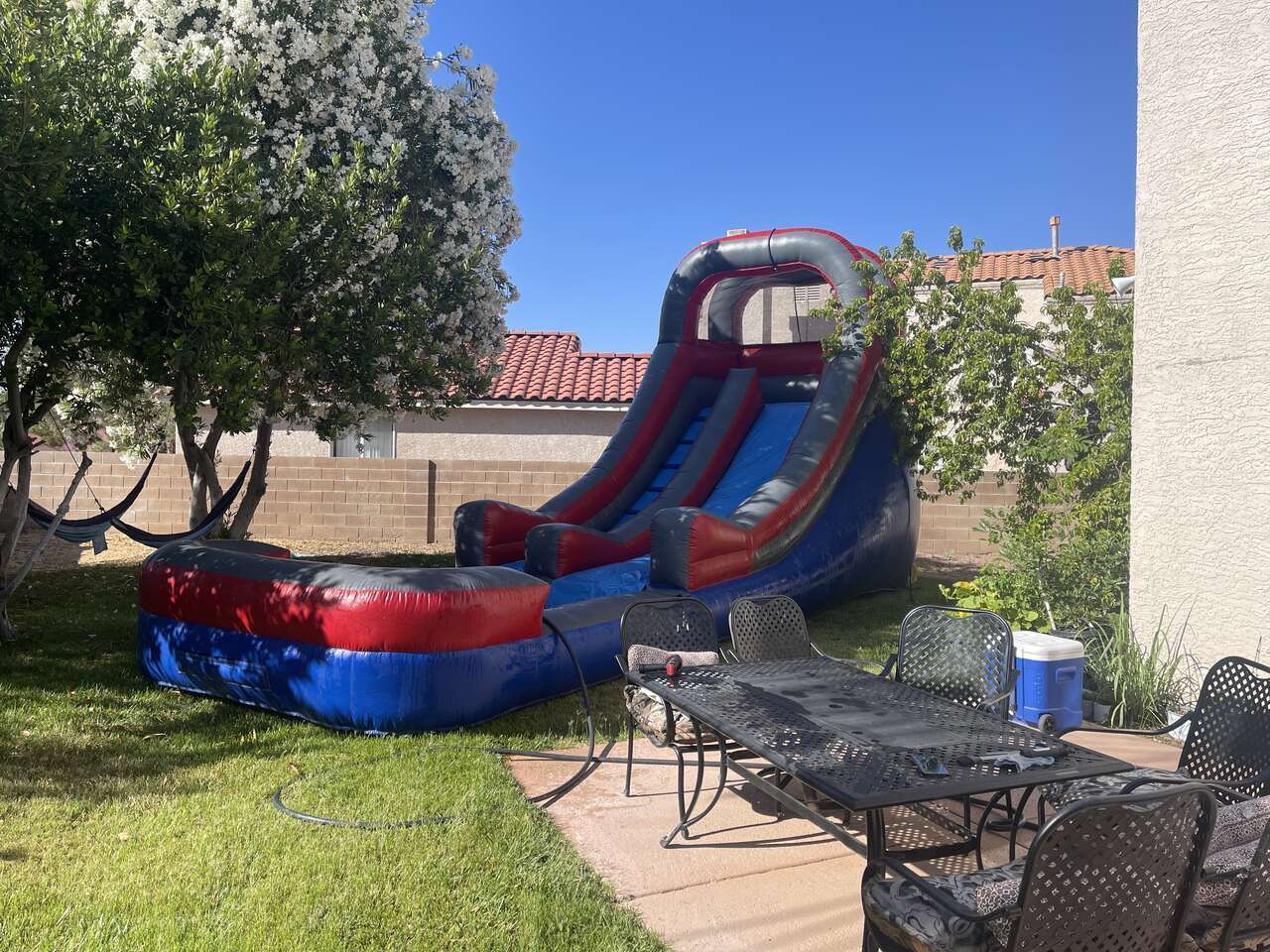 water slide w/pool rentals water slide w/pool rentals