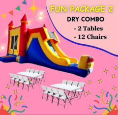 Bounce or Slide Combo Party Package